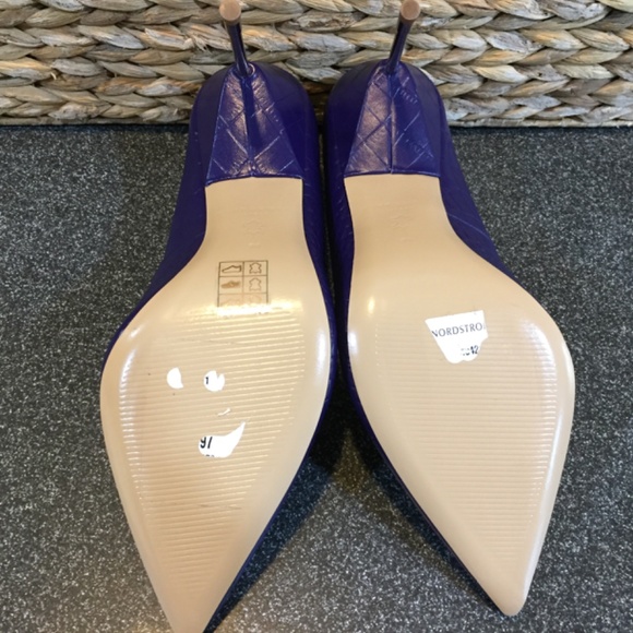 Kurt Geiger London Purple Stiletto Heels - Picture 11 of 13